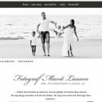 Hemsida Fotograf Marit Lasson